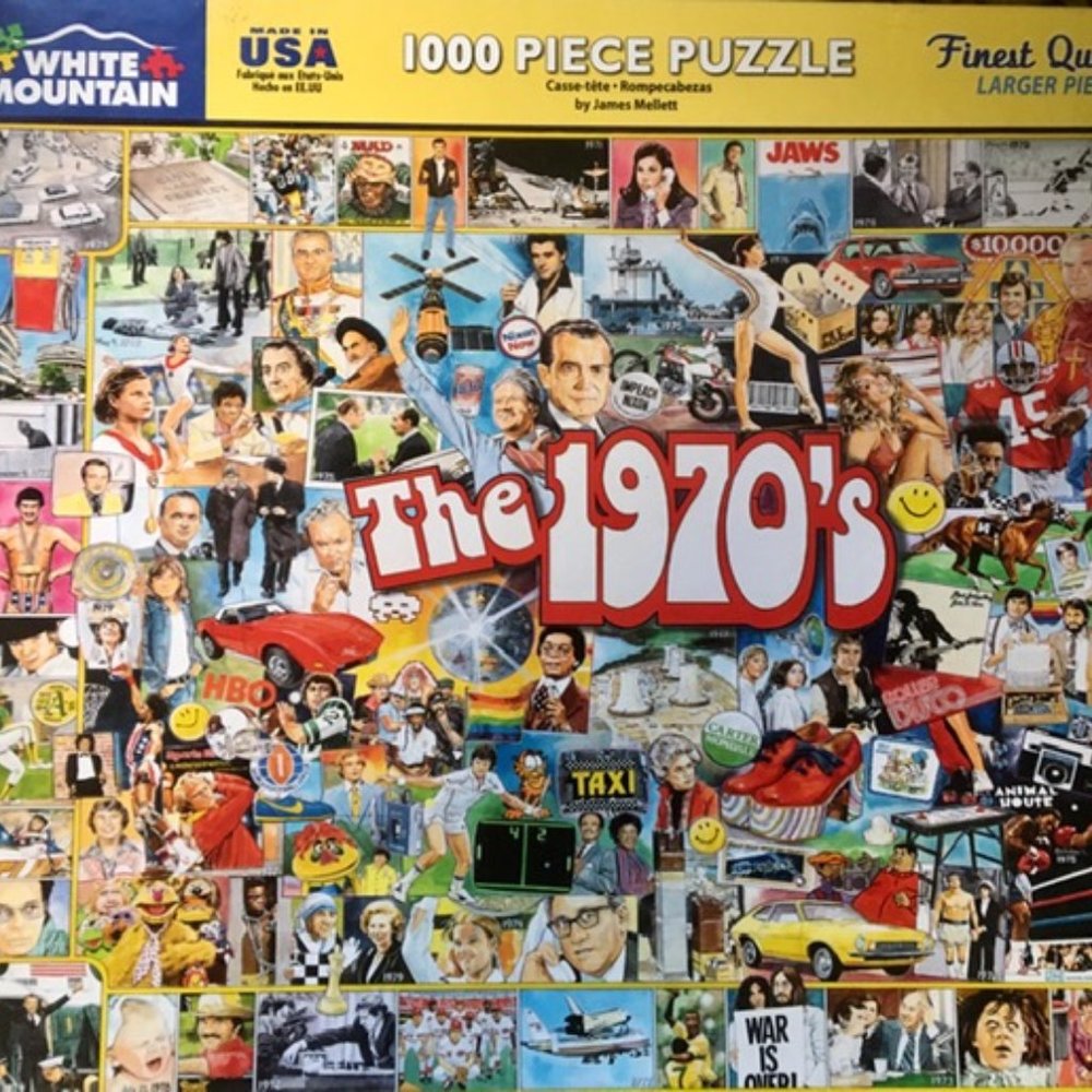 White Mountain Puzzle 1000 The 1970's